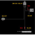 Kit de cableado de relé automotrices de 300W 12V 40A Switch Automotive